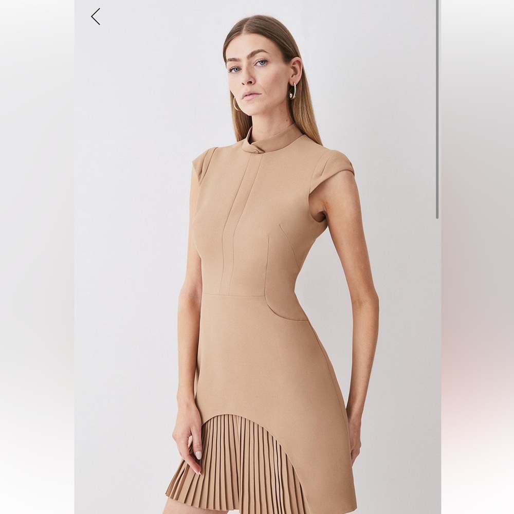 Karen Millen Military Tailored Mini Dress